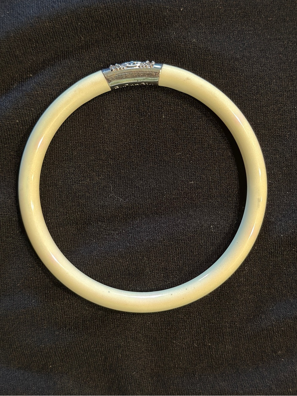 Budhagirl Three Kings All Weather Bangles - Ivory, M - Picture 7 of 8